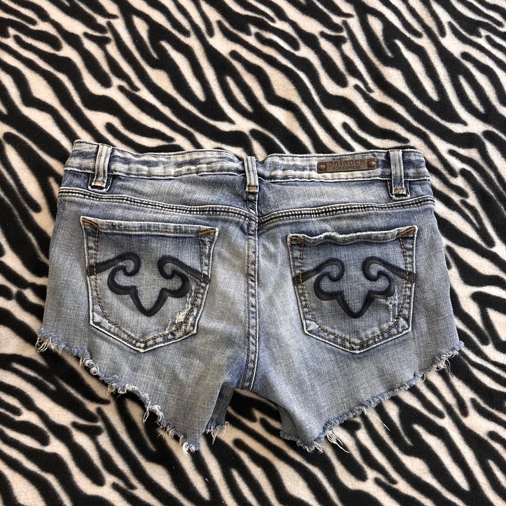 Rerock low rise shorts.